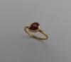 Bague saphir rouge