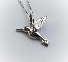 Pendentif Bestiaire  Pendentif Colibri