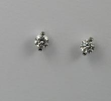 Diamants Boutons d'oreilles diamants