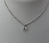 Pendentif solitaire diamant 0.15ct