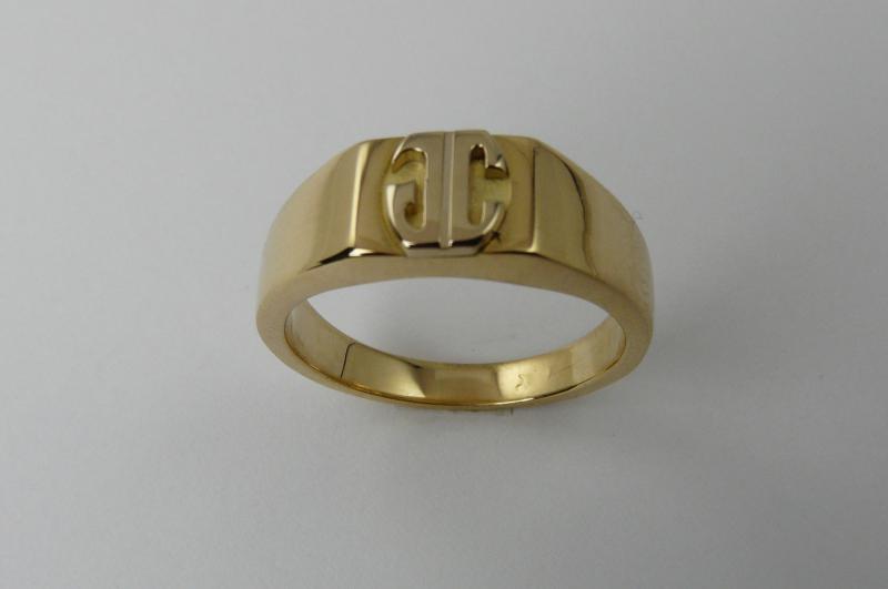 Chevaliere or jaune mixte Tout Or et Chevali res Bijoux