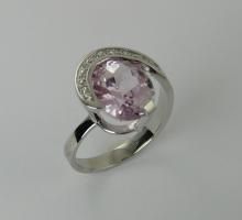  Bague Kunzite Pice unique