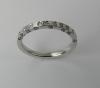 Demi alliance diamants 0.27 carat