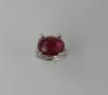 Bague Tourmaline rose cabochon