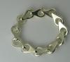 bracelet argent Ligne DE PERCIN