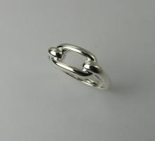 Bague tout argent Bracelet argent Ligne DE PERCIN
