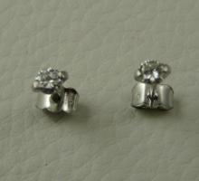 Diamants boucles d'oreilles clous