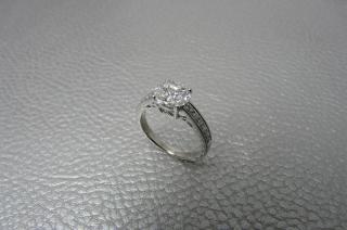 Solitaire multi diamants