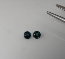 Pierres précieuses et pierres fines de couleurs Tourmaline bleue