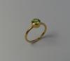 Bague PERIDOT  or rose 