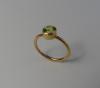 Bague PERIDOT  or rose 